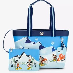 Her Universe Blue Ski Adventure Tote